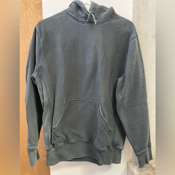 J Crew Hoodie heavy black Size S - Picture 2 of 11